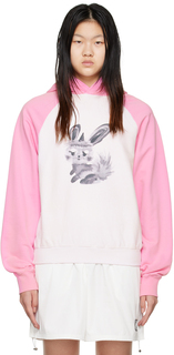 Худи Off-White &amp; Pink Rabbit We11done