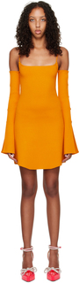 Оранжевое мини-платье Amelie MACH &amp; MACH