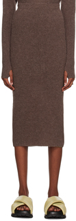 Коричневая длинная юбка Martini Paloma Wool