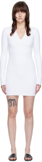 Белое мини-платье поло Ibiza COTTON CITIZEN