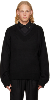 Черный свитер 006 C2H4