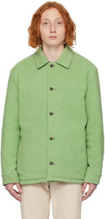 Зеленая двусторонняя куртка Argus Gabriela Hearst