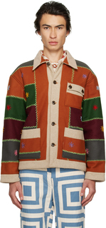 Разноцветная осенняя куртка Bode