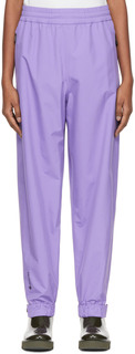 Фиолетовые непромокаемые брюки для отдыха Moncler Grenoble