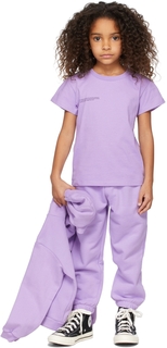 Детская фиолетовая футболка 365 PANGAIA
