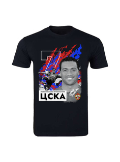 Футболка унисекс "Даниэль Карвальо" (XXXL) ПФК ЦСКА