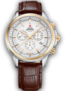 Швейцарские наручные мужские часы Swiss Military SM34052.21. Коллекция Classic