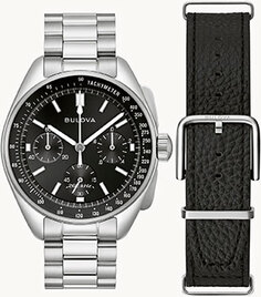 Японские наручные мужские часы Bulova 96K111. Коллекция Lunar Pilot Chronograph