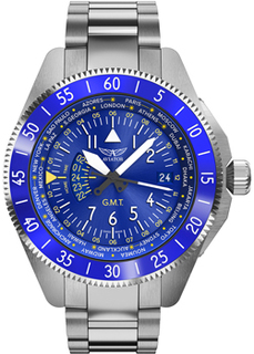 Швейцарские наручные мужские часы Aviator V.1.37.0.308.5. Коллекция Airacobra