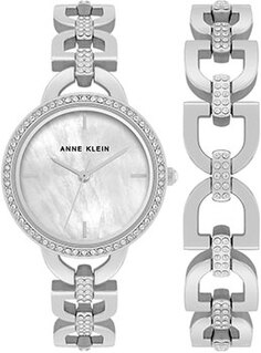 fashion наручные женские часы Anne Klein 4105SVST. Коллекция Crystal