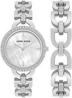 fashion наручные женские часы Anne Klein 4105SVST. Коллекция Crystal