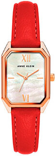 fashion наручные женские часы Anne Klein 3874RGRD. Коллекция Leather