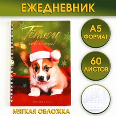 Новый год. ежедневник с тиснением а5, 60 листов Art Fox