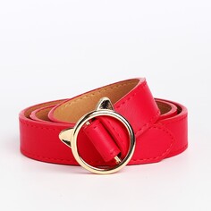 Ремень детский, ширина 2.5 см, пряжка металл, цвет фуксия NO Brand
