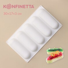 Форма силиконовая для муссовых десертов и выпечки доляна