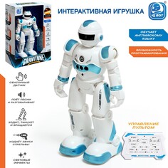 Робот радиоуправляемый iq bot gravitone, русское озвучивание, цвет синий