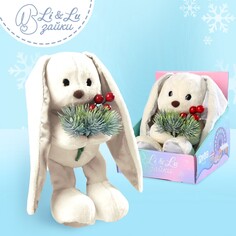 Новогодняя мягкая игрушка Зайки Li&Lu