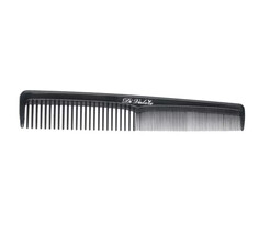 Расческа плоская комбинированная, черная 19,2см 301-101#2 DI Valore