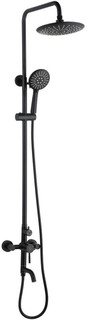 Душевая система 230 мм РМС SUS124BL-009DK