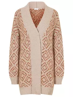 Кардиган шерстяной с пайетками Brunello Cucinelli