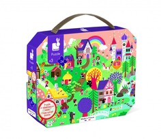 Пазлы Janod Пазл в чемоданчике Сказки (24 элемента)