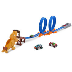Машины Zuru Игровой набор Metal Machines с машинкой трек Динозавр