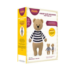 Наборы для творчества Miadolla Набор для вязания Добрый мишка