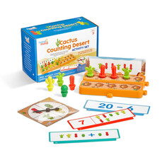 Раннее развитие Learning Resources Считаем с кактусами Знакомство с цифрами и формами