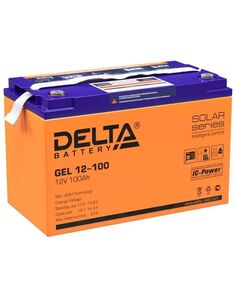 Батарея для ИБП Delta GEL 12-100 12В 100Ач Дельта