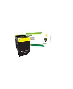 Картридж лазерный Lexmark 80C8SYE желтый