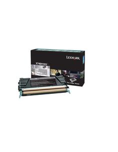 Картридж лазерный Lexmark X746H1KG черный