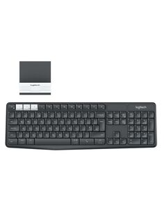 Клавиатура Logitech K375s Multi-Device Stand Combo Black (920-008184)