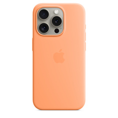 Чехол оригинальный Apple для Iphone 15 Pro Silicone Case - Orange Sorbet