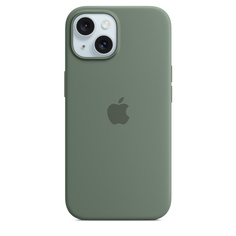 Чехол оригинальный Apple для Iphone 15 Silicone Case - Cypress
