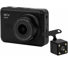 Видеорегистратор ACV GQ121 c камерой з.в.FHD/2.45"/140град/G-sensor/Магнитное крепление