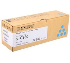 Принт-картридж тип SP C360X голубой (9K, только для МФУ) Ricoh SP C361SFNw