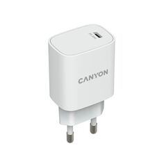 Сетевое зарядное устройство CANYON H-20, PD 20W (2CN-ECHA20W02) белый