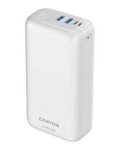 Внешний аккумулятор CANYON PB-301 30000mAh белый (CNE-CPB301W)