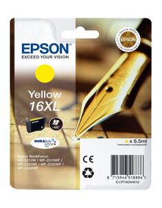 Картридж струйный Epson 16XL (C13T16344010) желтый
