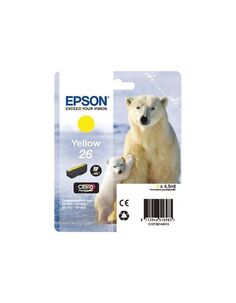 Картридж EPSON 26 желтый для XP-600/XP-700/XP-800