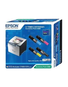 Набор тонер-картриджей EPSON для AcuLaser C1100 (4 цвета)