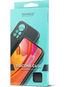 Чехол BoraSCO Silicone Case матовый для Xiaomi Redmi A1+/ A2+ синий