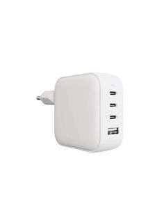 Сетевое зарядное устройство VLP G-Charge 100Вт 3*USB-C+USB-A, PD, QC, белый