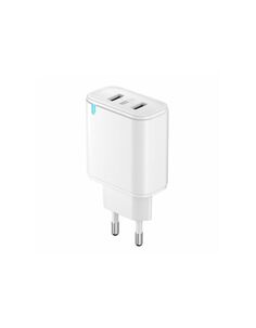 Сетевое зарядное устройство OLMIO USBx2, 2.4A, Smart IC, white