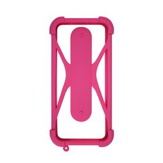 Чехол-бампер OLMIO универсальный для смартфонов #1, р. 4.5"-6.5", розовый
