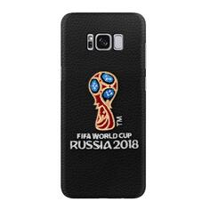 Чехол Deppa ЧМ по футболу FIFA™ Логотип, вышивка, для Samsung Galaxy S8 Black