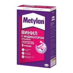 Клей для виниловых обоев, Metylan, с индикатором, 300 г, 586527