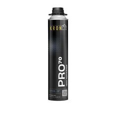 Пена монтажная Kronbuild, профессиональная, 70 л, 850 мл, 950 г, Pro, зимняя, FWP70