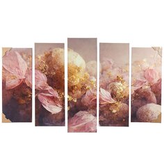 Картина модульная, холст, 125х80 см, 5 модулей, X-1462