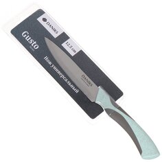 Нож кухонный Daniks, Gusto, универсальный, сталь, 12.5 см, рукоятка пластик, YW-A377B-UT